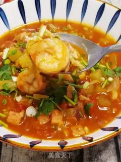 Make Tomato shrimp rice step 11