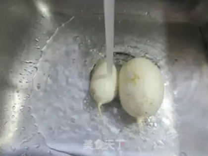 Make The radish oil pit step 1
