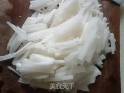 Make Rop and radish step 1