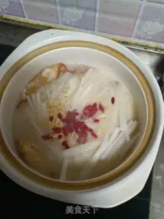 Make radish egg soup step 4
