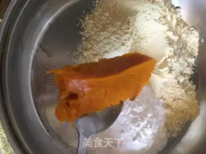 Make Pumpkin rice cake step 3