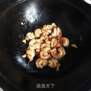 Make Pepper shrimp step 3