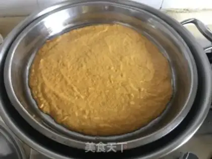 Make Pumpkin rice cake step 7