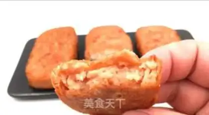 Make Fried lunch meat step 7