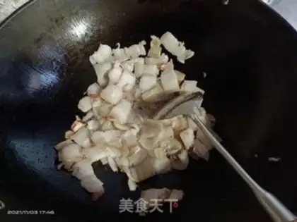 Make Scum and radish step 2