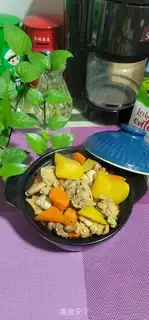 Make Old hen stews potato carrots step 12