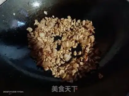 Make Scum and radish step 5