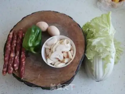 Make Weenie fried rice step 0