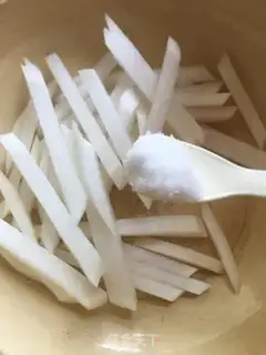 Make Sour carrots step 2