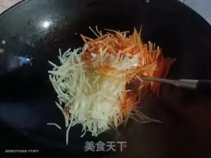 Make Carrot potatoes step 1