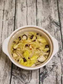 Make Gold soup stew mushrooms step 10