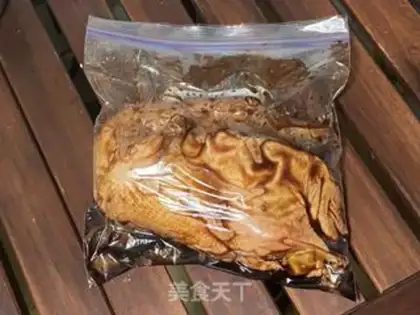 Make Honey sauce and duck step 1