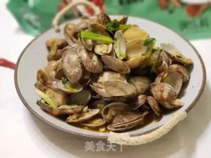 Make Scrambled clams step 13