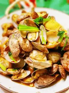 Make Scrambled clams step 14