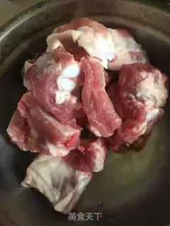 Make Pumpkin chop soup step 1