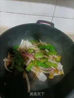Make Pepper onion fried cowboy bones step 9