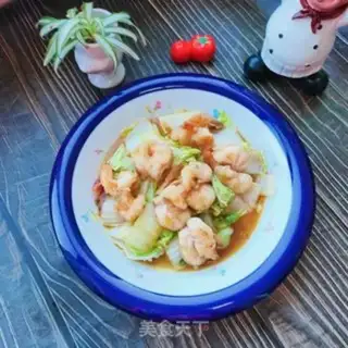 Make Shrimp cabbage step 12