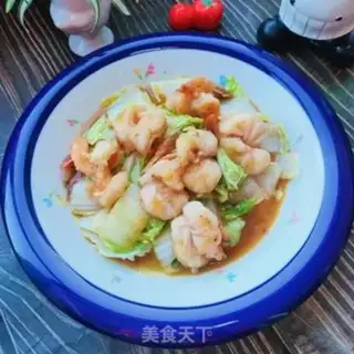 Make Shrimp cabbage step 13