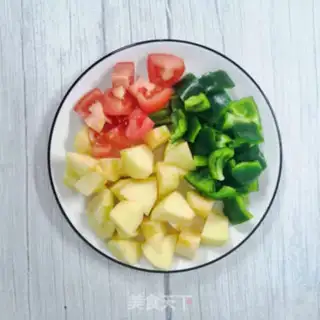 Make Pepper apple juice step 1