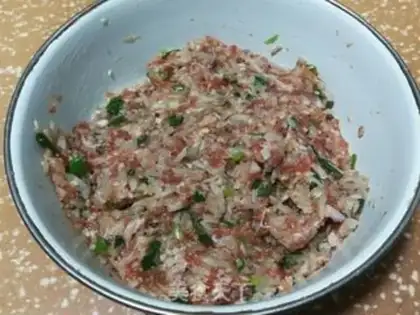 Make Pork radish dumplings step 5