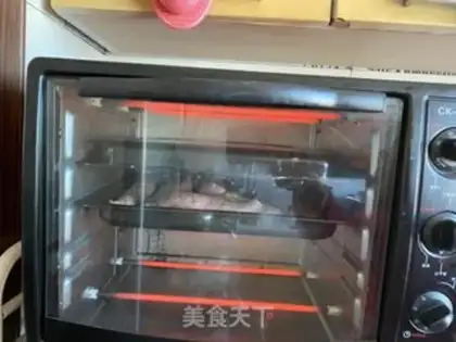 Make Toaster roasted melon step 2