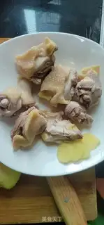 Make The yellow bouquet makes old hen soup step 2
