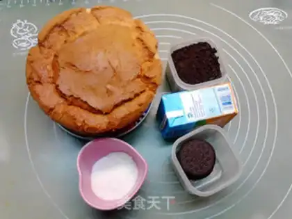 Make Olio cream cake step 0