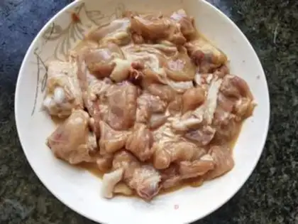 Make Frozen chicken leg step 3