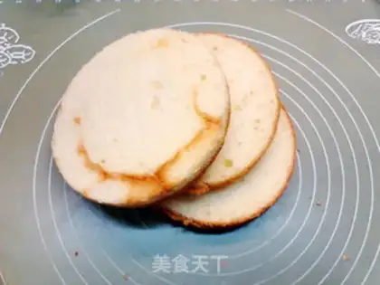 Make Olio cream cake step 1