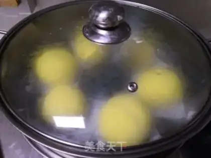 Make Milky potato pumpkin bag step 11