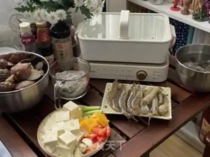Make Seafood step 0