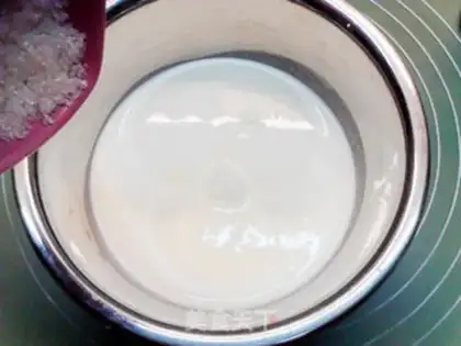 Make Olio cream cake step 2