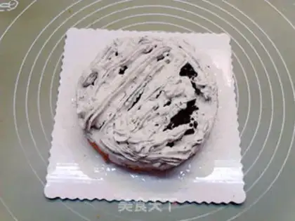 Make Olio cream cake step 7