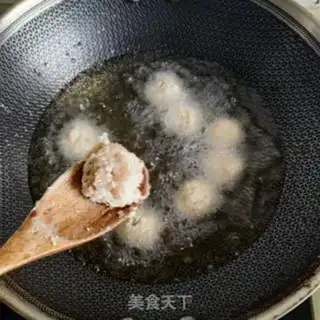 Make Dry tofu meatballs step 6