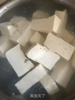 Make Meat tofu stew step 1