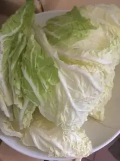 Make ♪ ♪ Red potato powdered cabbage ♪ step 0