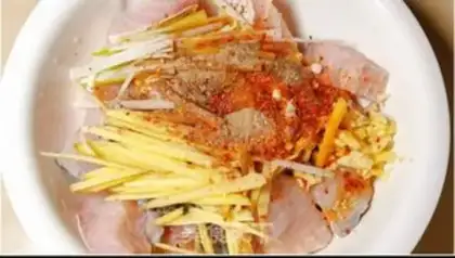 Make Precious, fresh fish step 5