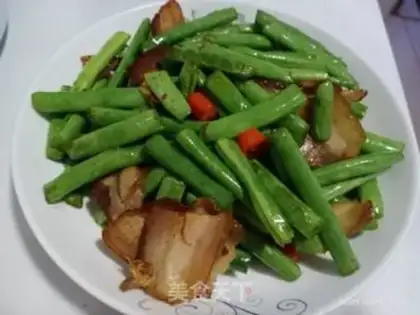 Make Four seasons of bean meat step 8