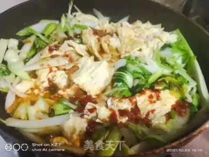 Make Eggs and cabbage step 5