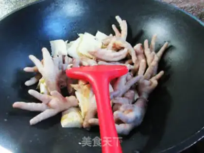 Make The chicken claws of winter step 3