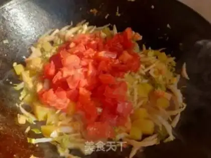 Make Tomato shrimp pasta step 10