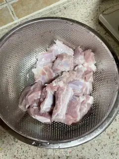 Make The rice ribs step 2