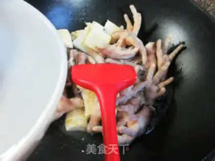Make The chicken claws of winter step 4