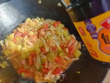 Make Tomato shrimp pasta step 11
