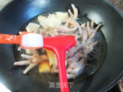 Make The chicken claws of winter step 7