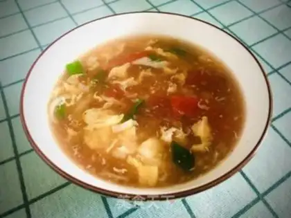 Make Tomato egg soup step 5