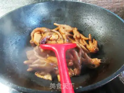 Make The chicken claws of winter step 9