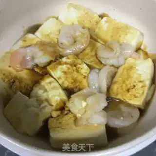 Make Shrimp cabbage and tofu step 5