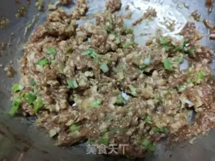 Make Pork abalone carrot dumplings step 13