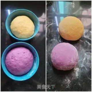 Make Potato-coloured buns step 4